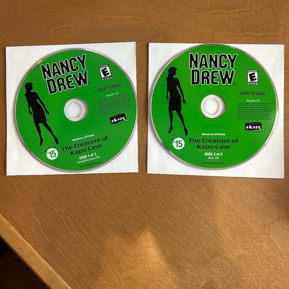 Nancy Drew: The Creature of Kapu Cave (#15) Windows Game